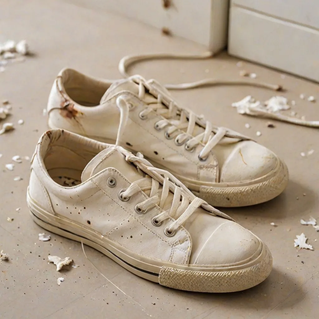 Jak wyczyścić białe buty?